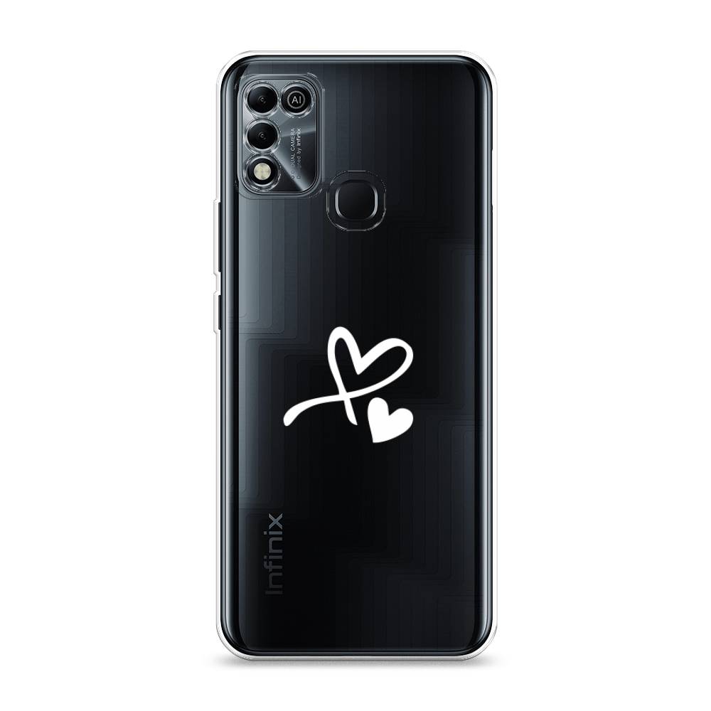 

Чехол Awog на Infinix HOT 11 Play "Сердечко минимализм", Разноцветный, 3100850-6