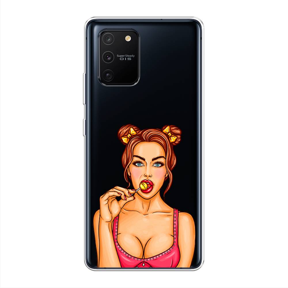 

Чехол Awog на Samsung Galaxy A91/S10 Lite "Вкусный леденец", Разноцветный