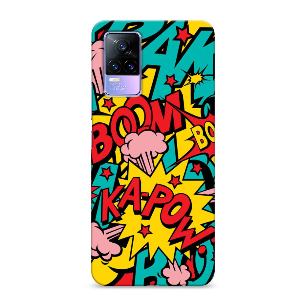 

Пластиковый чехол "Постер pop art" на Vivo V21e 4G, 264520-7