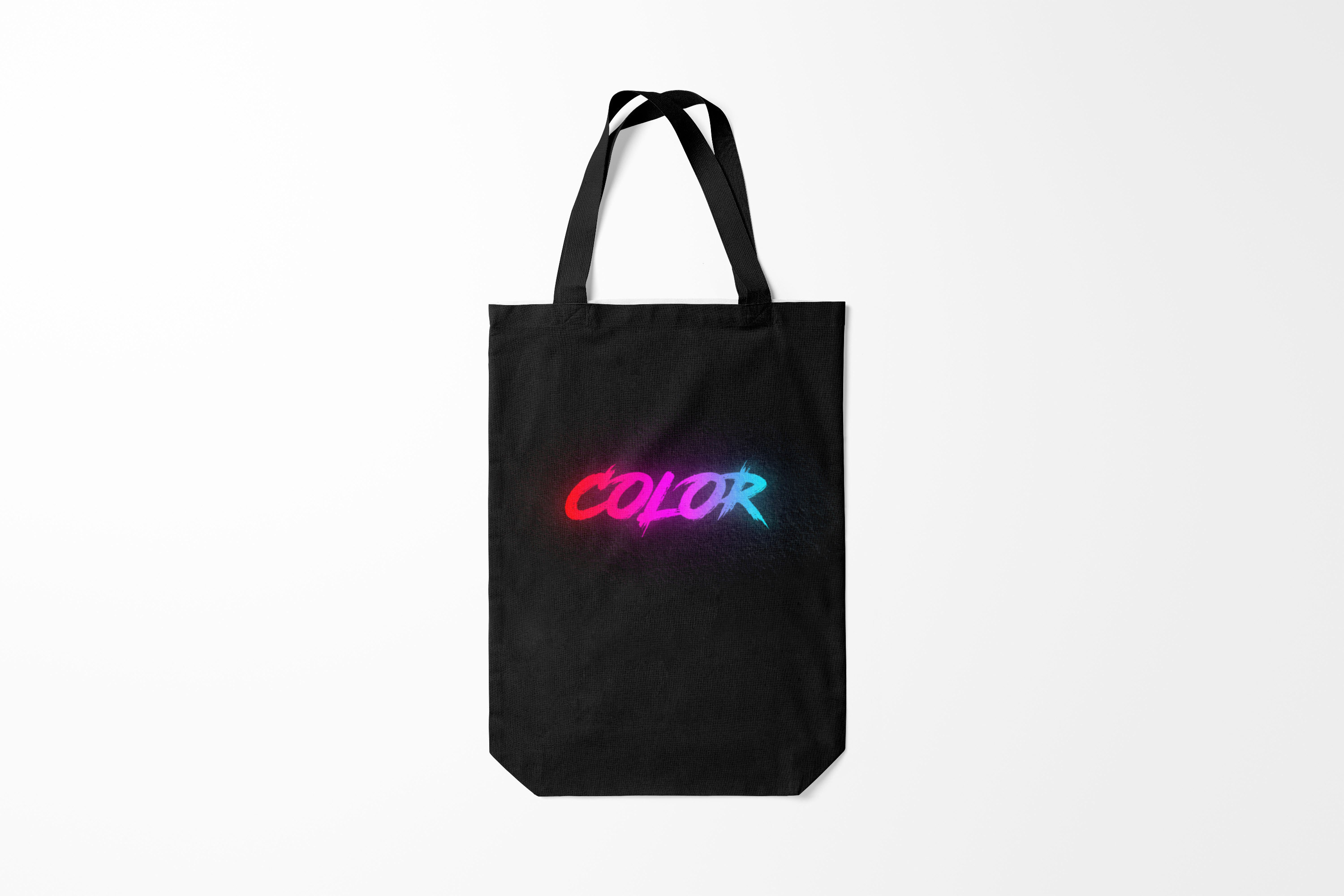 

Сумка шoппер унисекс Burnettie принты COLOR, черный, принты COLOR