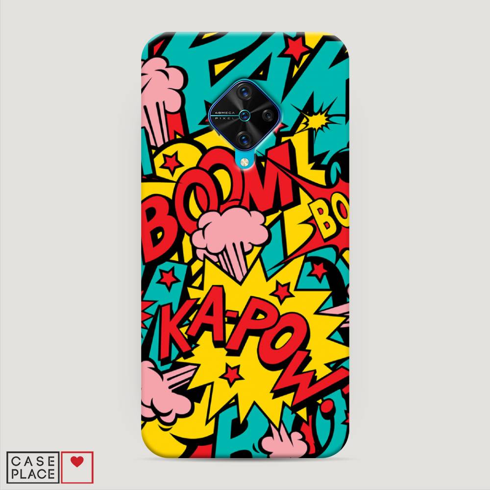 фото Пластиковый чехол "постер pop art" на vivo v17 awog