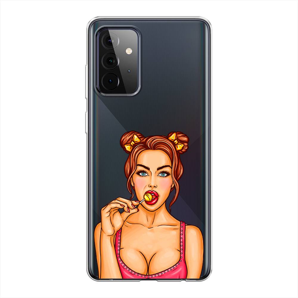 

Чехол Awog на Samsung Galaxy A72 / Самсунг A72 "Вкусный леденец", Разноцветный, 2101950-7