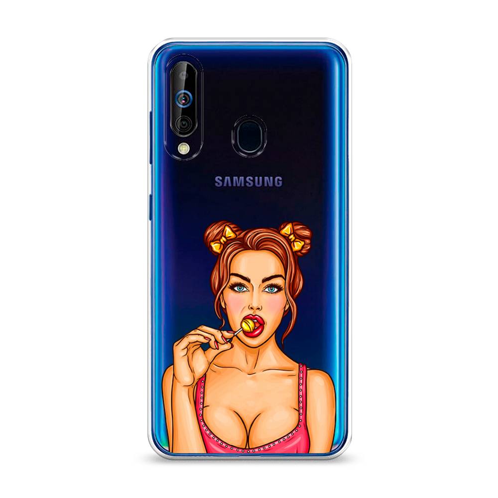 

Чехол Awog на Samsung Galaxy A60/M40 "Вкусный леденец", Разноцветный