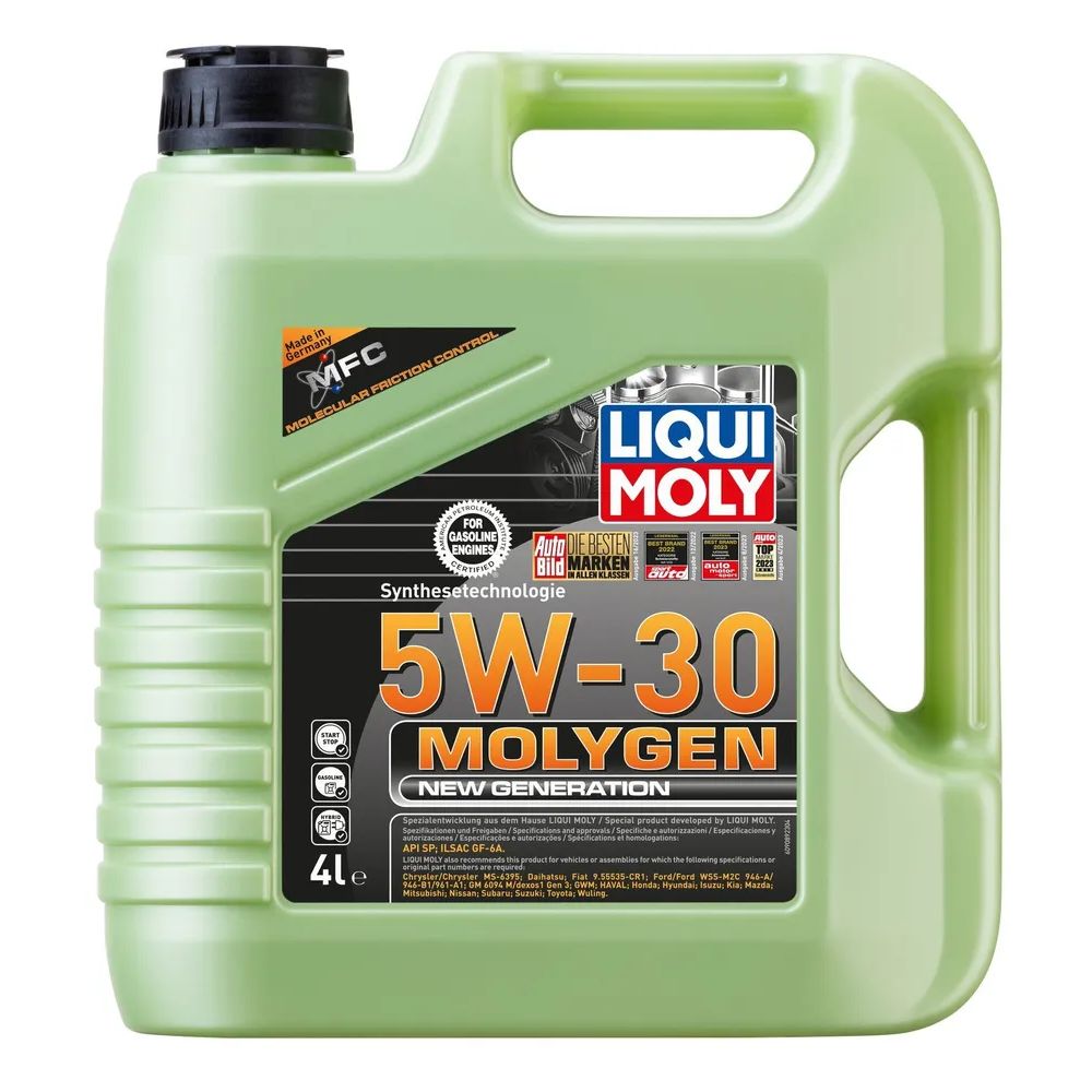 

Моторное масло LIQUI MOLY Molygen New Generation 5W30 4л