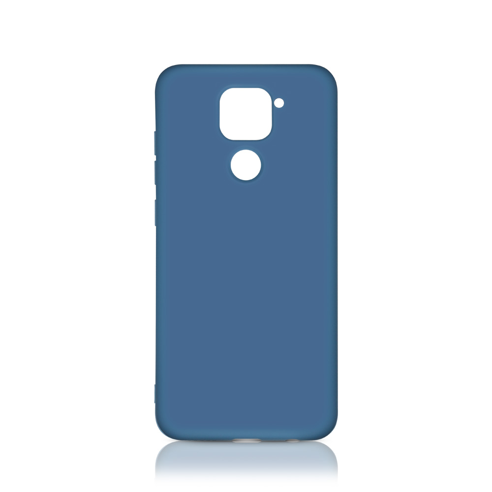 фото Чехол df для xiaomi redmi note 9 xioriginal-11 (blue)