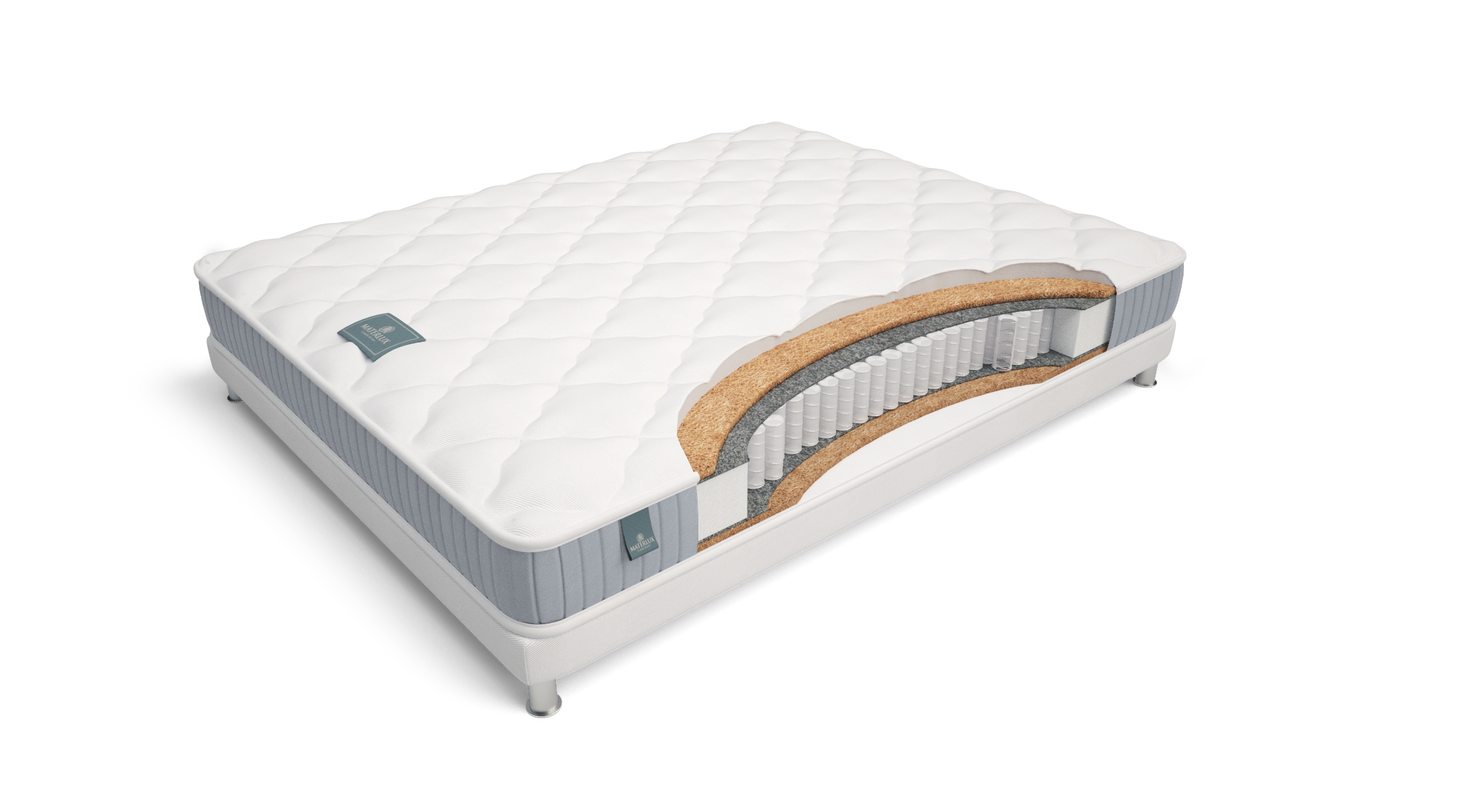 

Матрас Materlux Eternity 200х200, Белый, Eternity