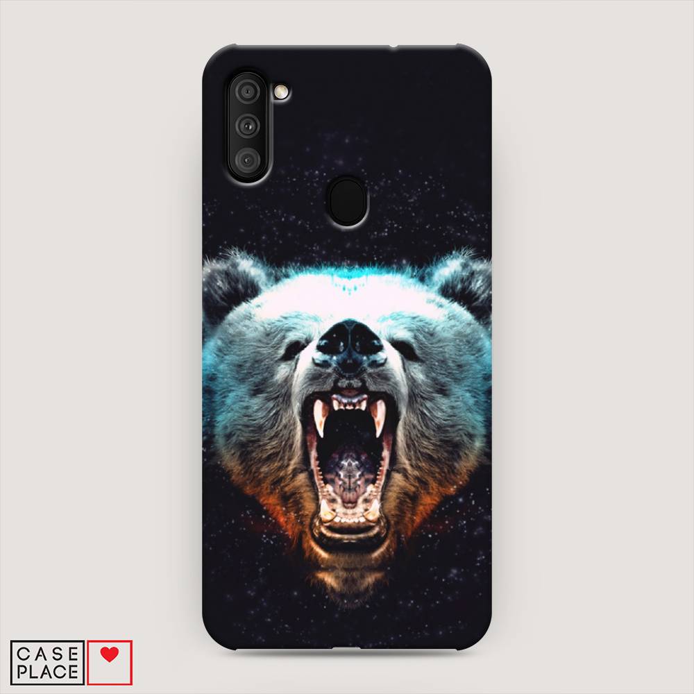 

Пластиковый чехол "Медведь" на Samsung Galaxy A11, 2100120-1