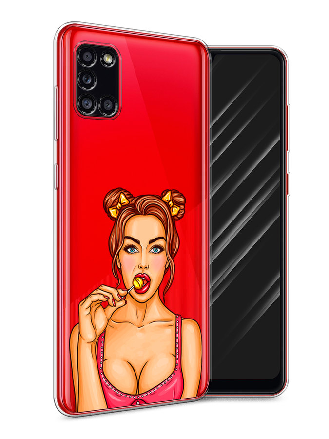 

Чехол Awog на Samsung Galaxy A31 / Самсунг A31 "Вкусный леденец", Разноцветный, 2100350-7