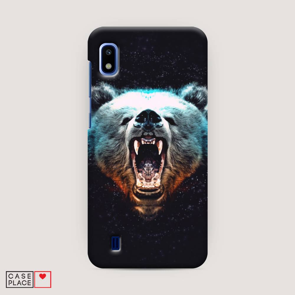

Пластиковый чехол "Медведь" на Samsung Galaxy A10, 27920-1