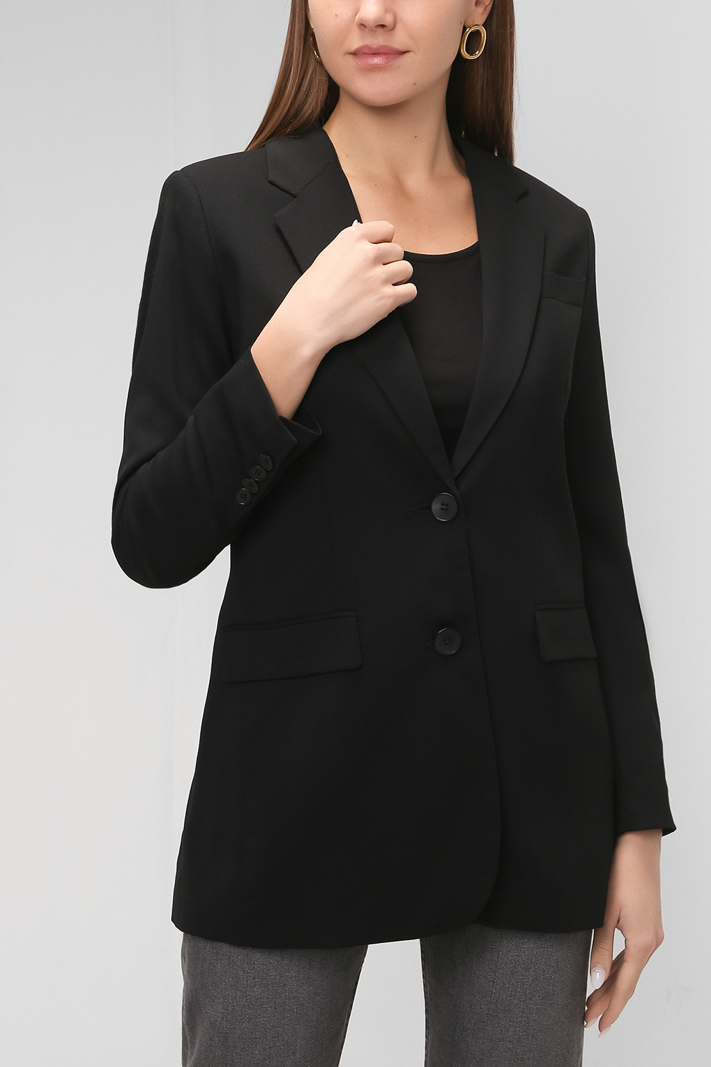 

Жакет женский PAOLA RAY PR220-7037 серый M, PR220-7037