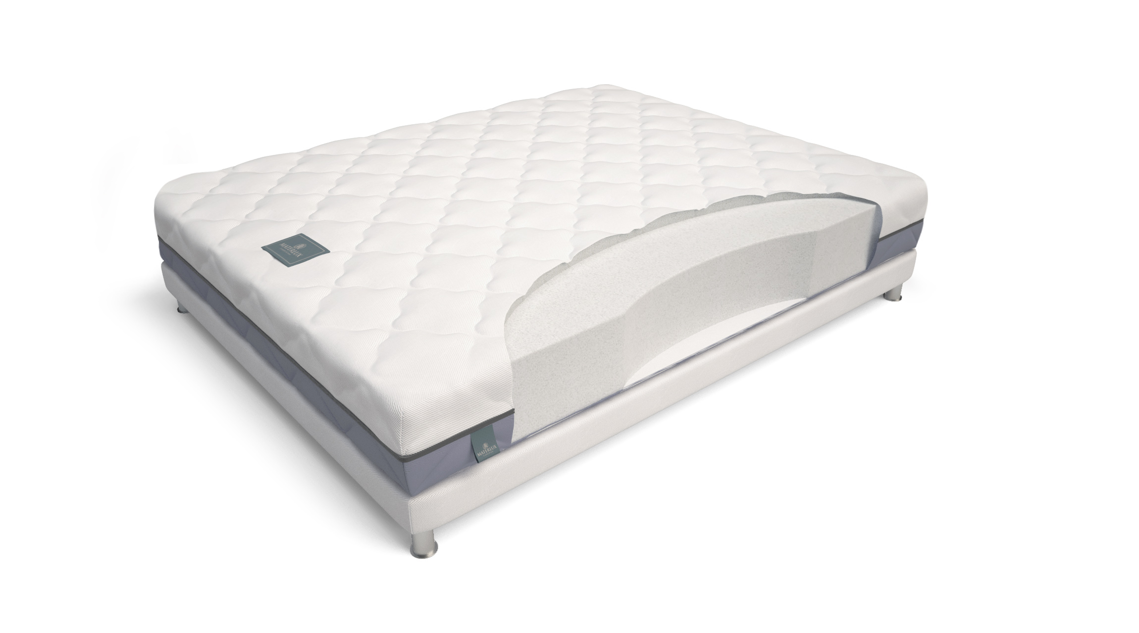 

Матрас Materlux Ergolattice 80х200, Белый, Ergolattice