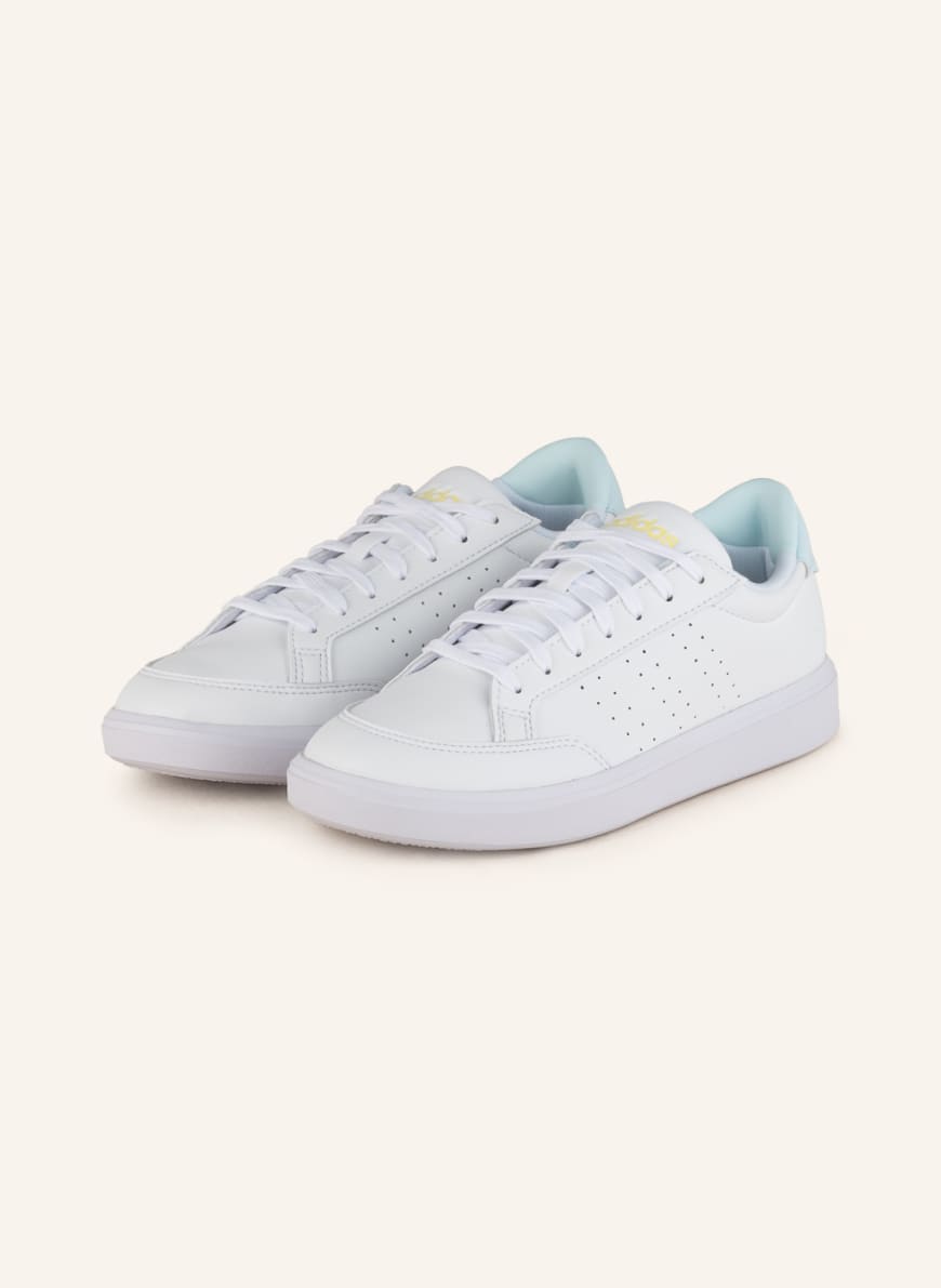

Кроссовки женские Adidas 1001298351 белые 38 RU (доставка из-за рубежа), 1001298351