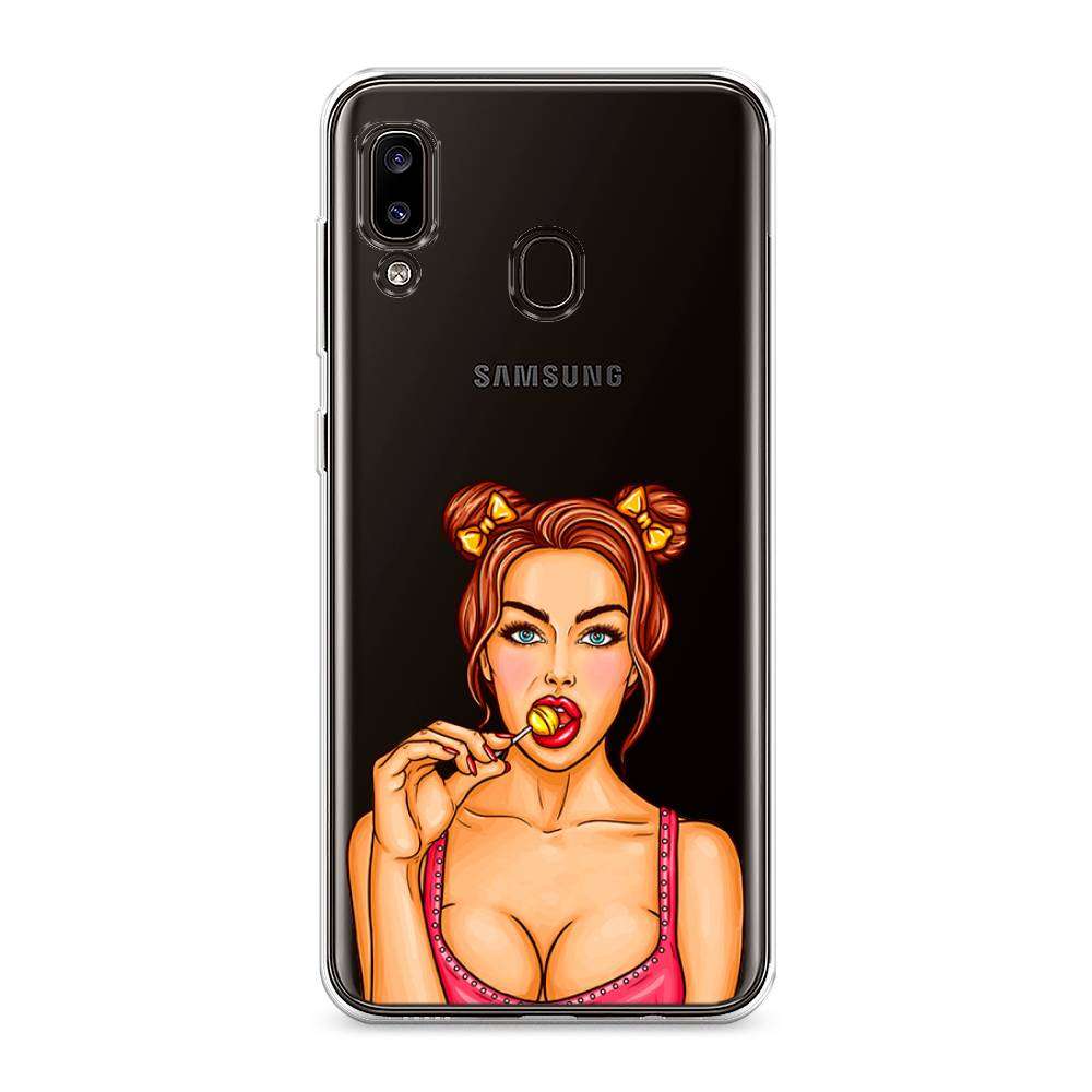 

Чехол Awog на Samsung Galaxy A30/A20 "Вкусный леденец", Разноцветный