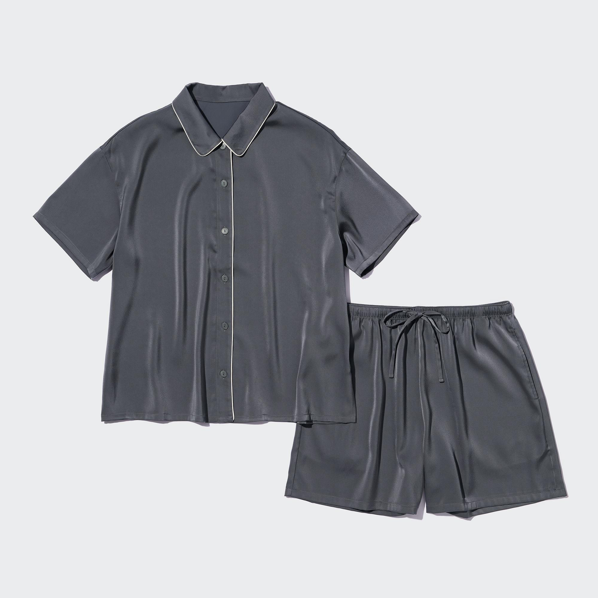 

Пижама женская UNIQLO 454534COL07 серая XS (доставка из-за рубежа), Серый, 454534COL07