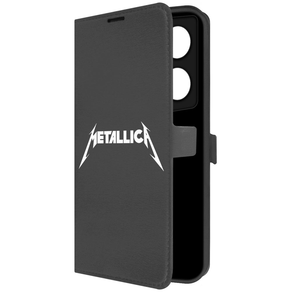 

Чехол-книжка Krutoff Eco Book для Tecno Camon 20 Premier Metallica черный