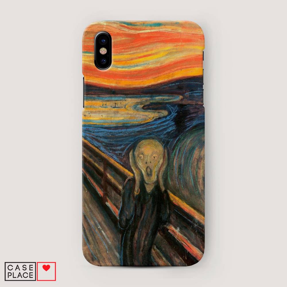 

Пластиковый чехол "Крик" на Apple iPhone XS Max (10S Max), 11920-7