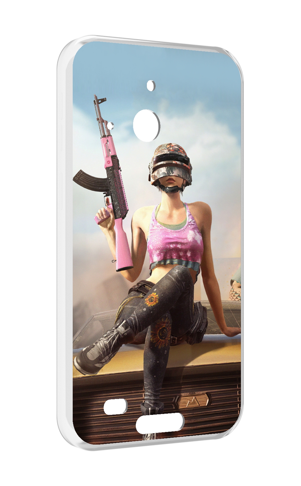 

Чехол MyPads девушка из PUBG для Oukitel WP20 / WP20 Pro, Прозрачный, Tocco