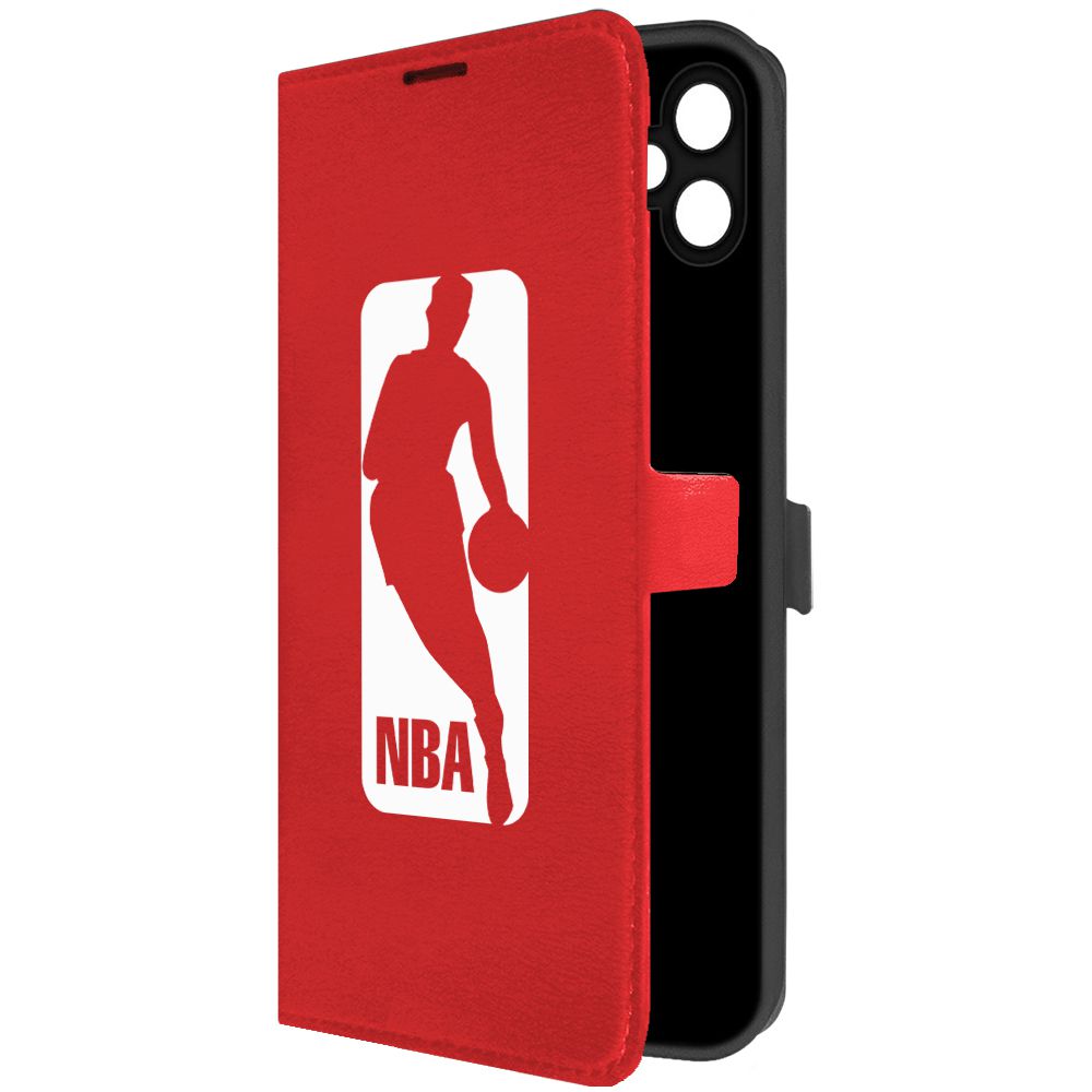 

Чехол-книжка Krutoff Eco Book для Samsung Galaxy A05 NBA красный