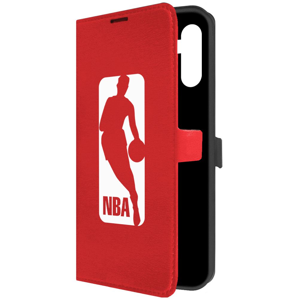 

Чехол-книжка Krutoff Eco Book для Samsung Galaxy A04s (A047) NBA (НБА) (красный)