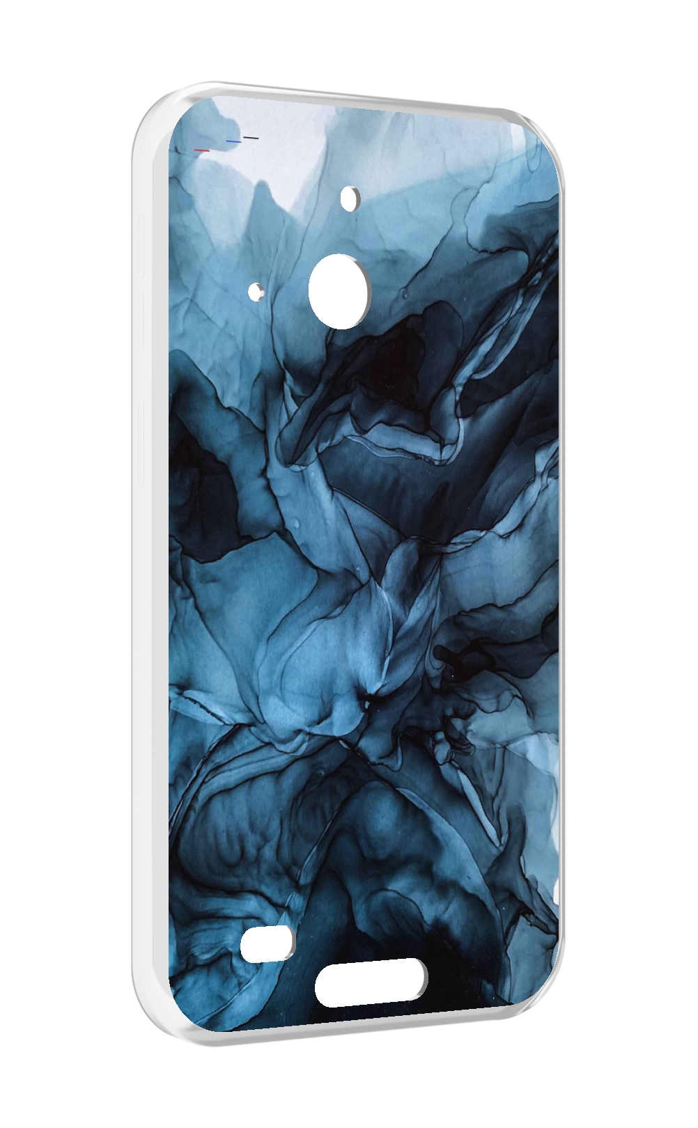 

Чехол MyPads голубой дымок для Oukitel WP20 / WP20 Pro, Прозрачный, Tocco