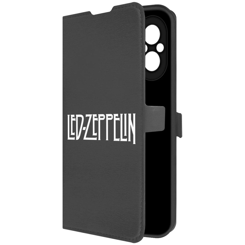 

Чехол-книжка Krutoff Eco Book для Realme C67 Led Zeppelin черный