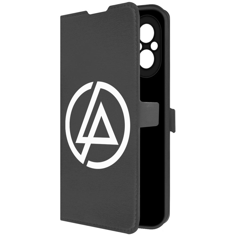 

Чехол-книжка Krutoff Eco Book для Realme C67 Linkin Park черный