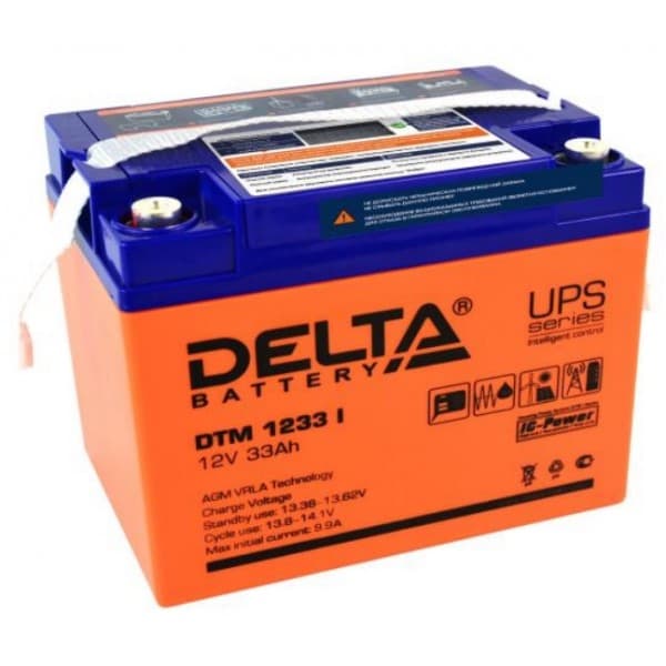 

Аккумуляторная батарея Delta DTM 1233 I