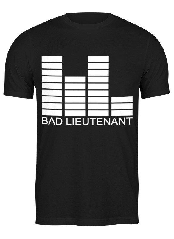 

Футболка мужская Printio Bad lieutenant черная M, Черный, Bad lieutenant