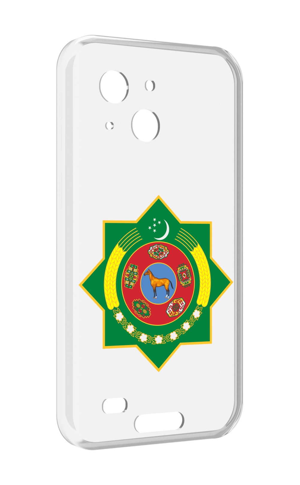 

Чехол MyPads герб-туркменистан для Oukitel WP20 / WP20 Pro, Прозрачный, Tocco