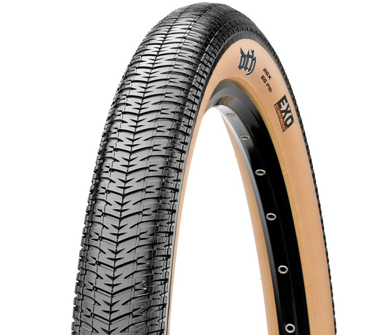 

Велопокрышка Maxxis 2023 Dth 26X2.30 58-559 Tpi60 Foldable Exo/Tanwall, Черный, Dth 26X2.30 58-559 Tpi60 Foldable Exo/Tanwall