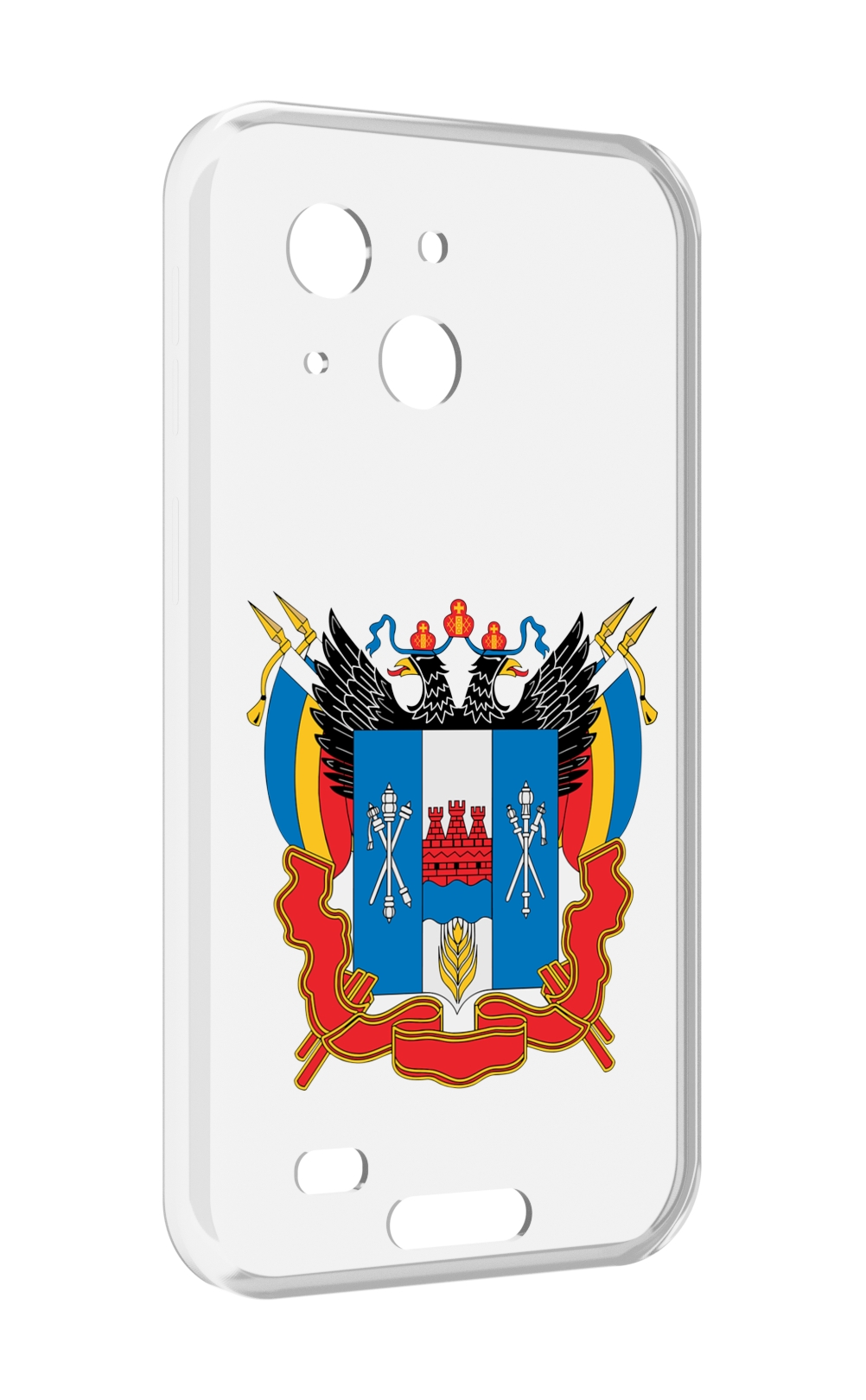 Чехол MyPads герб-ростовская-область для Oukitel WP20 / WP20 Pro