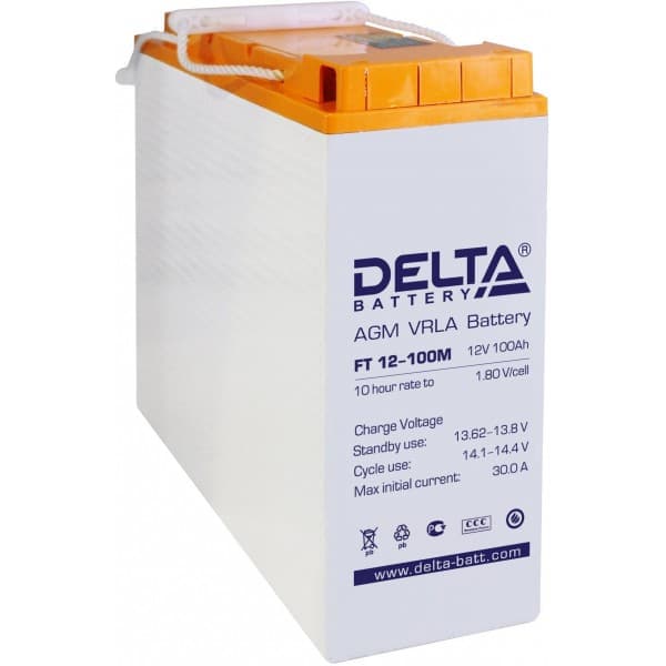

Аккумуляторная батарея Delta FT 12-100 M