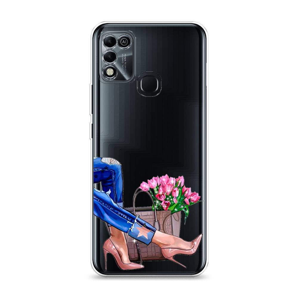 

Чехол Awog на Infinix HOT 11 Play "Каблучки", Разноцветный, 3100850-7