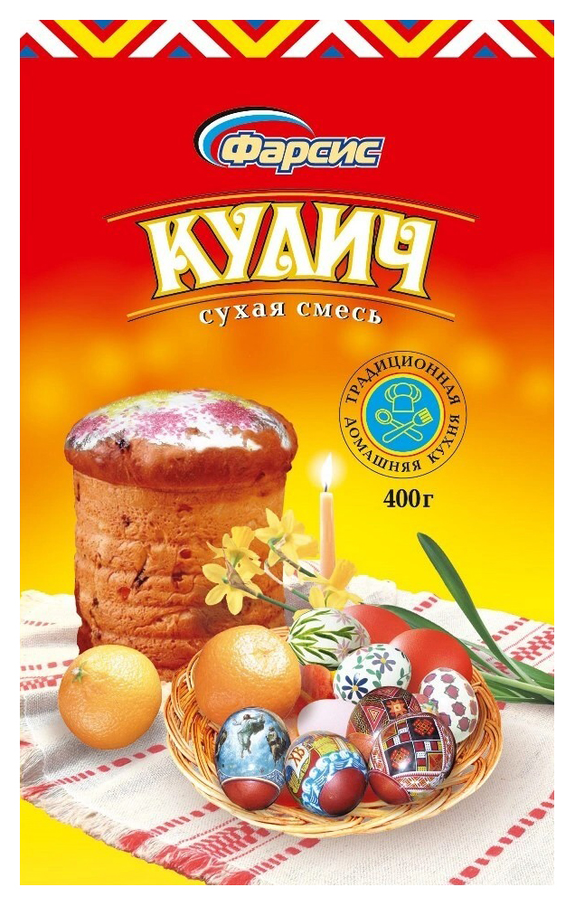 

Смесь для выпечки Фарсис Кулич 400 г