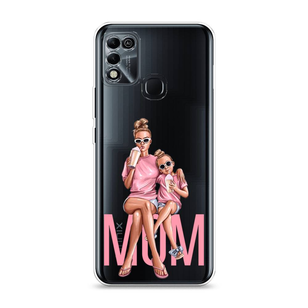 

Чехол Awog на Infinix HOT 11 Play "Lovely mom", Разноцветный, 3100850-7