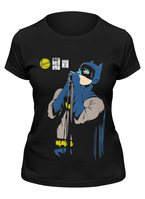 

Футболка женская Printio Бэтмен черная L, Черный, Бэтмен