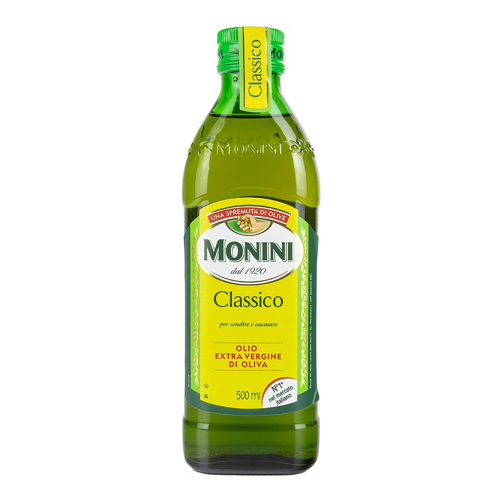 Оливковое масло Monini Extra virgin нерафинированное 500 мл