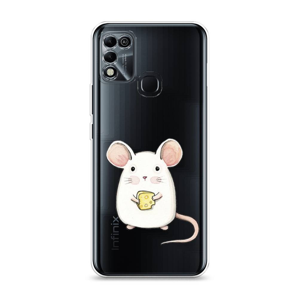 

Чехол Awog на Infinix HOT 11 Play "Мышка", Разноцветный, 3100850-1