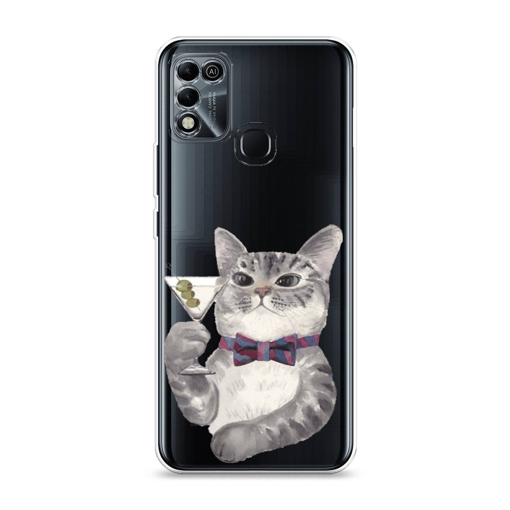 

Чехол Awog "Кот джентльмен" для Infinix HOT 11 Play