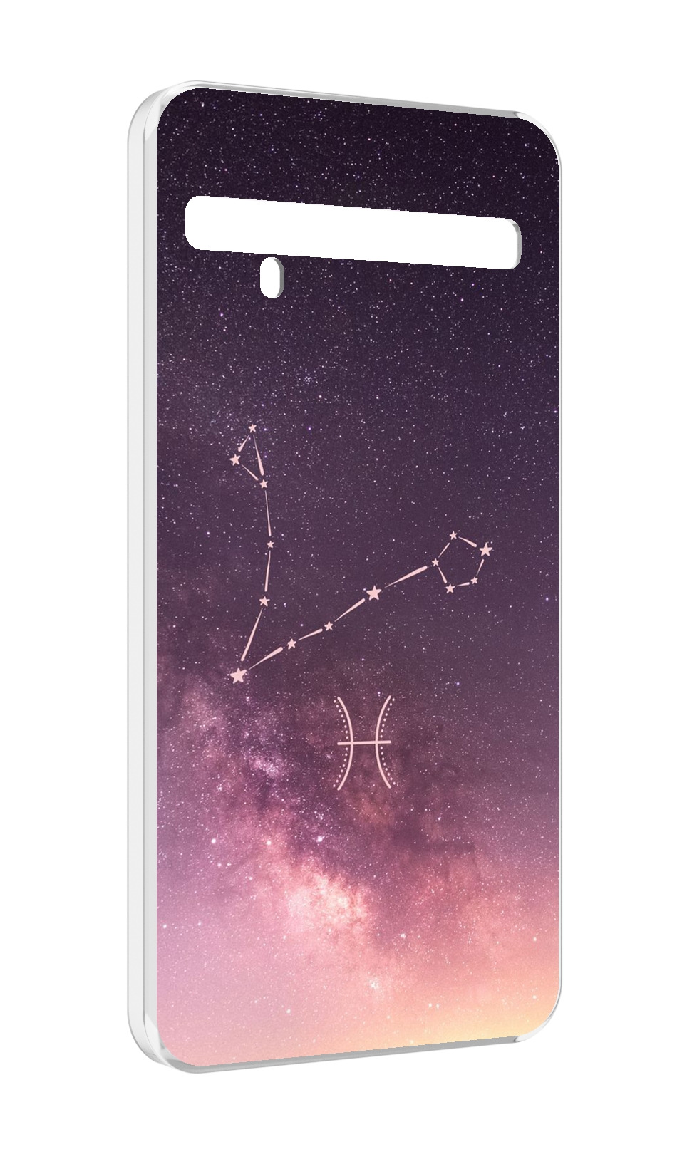 

Чехол MyPads знак зодиака рыбы 5 для TCL 10 Pro / TCL 10 + Plus, Прозрачный, Tocco