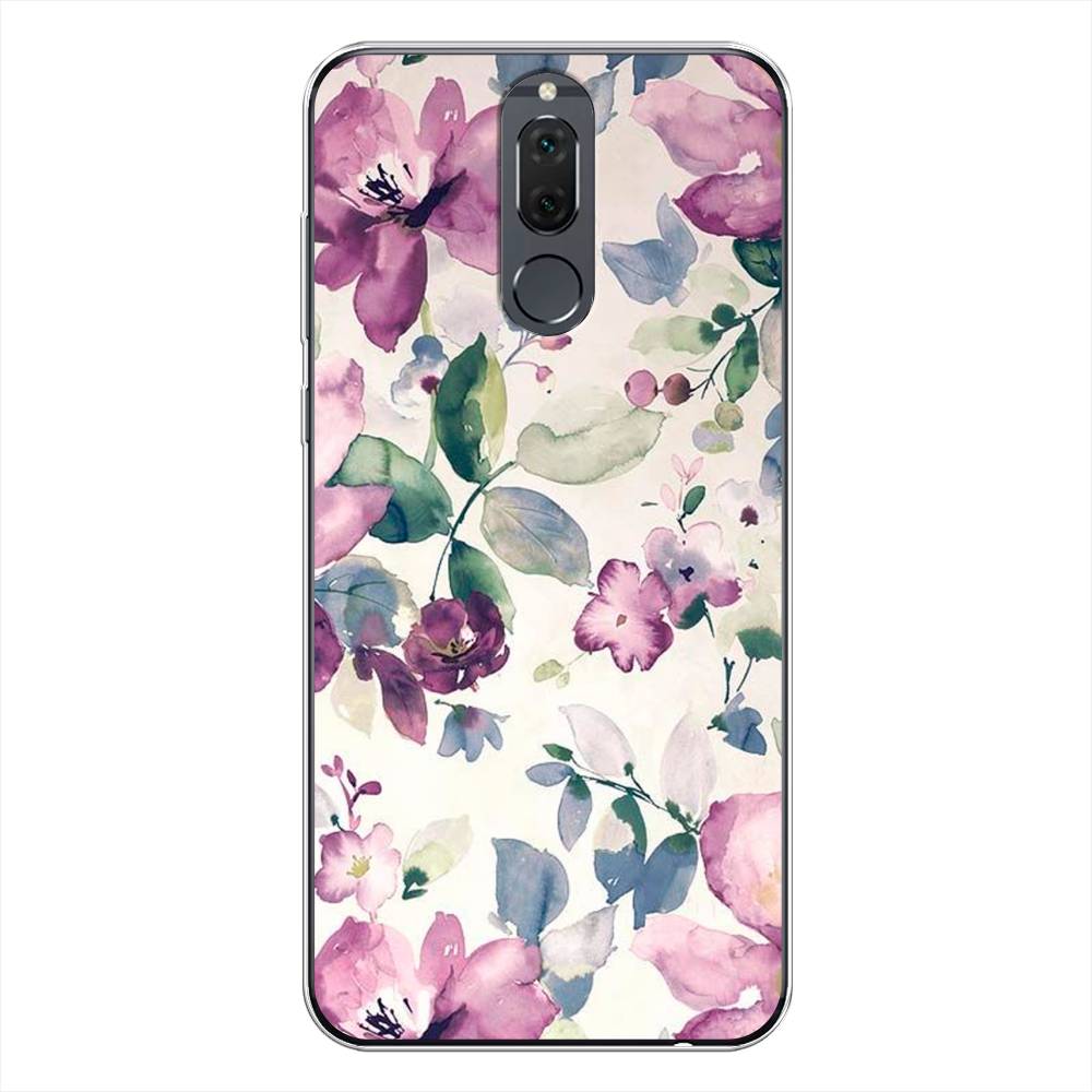 фото Чехол awog "акварельная нежность" для huawei nova 2i