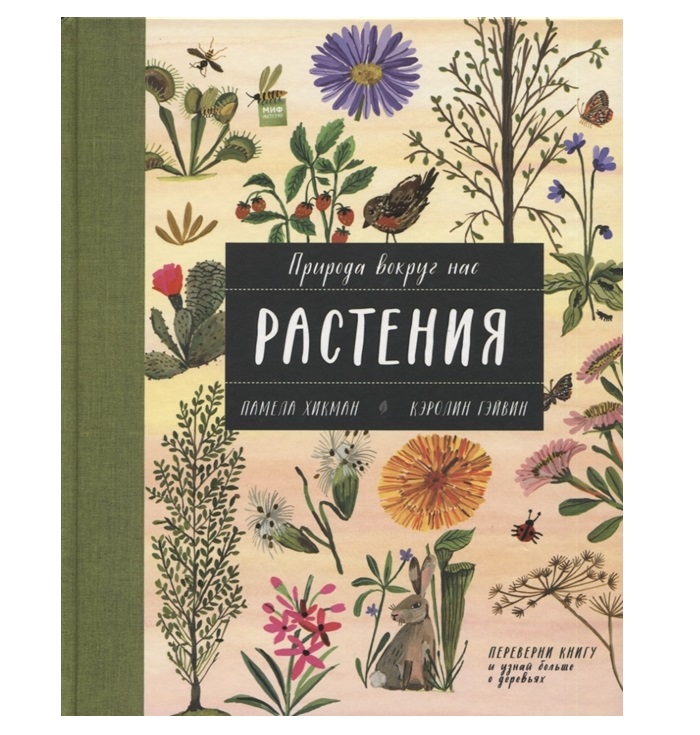 

Природа вокруг нас: Растения и Деревья (2 книги в 1 томе-перевертыше)