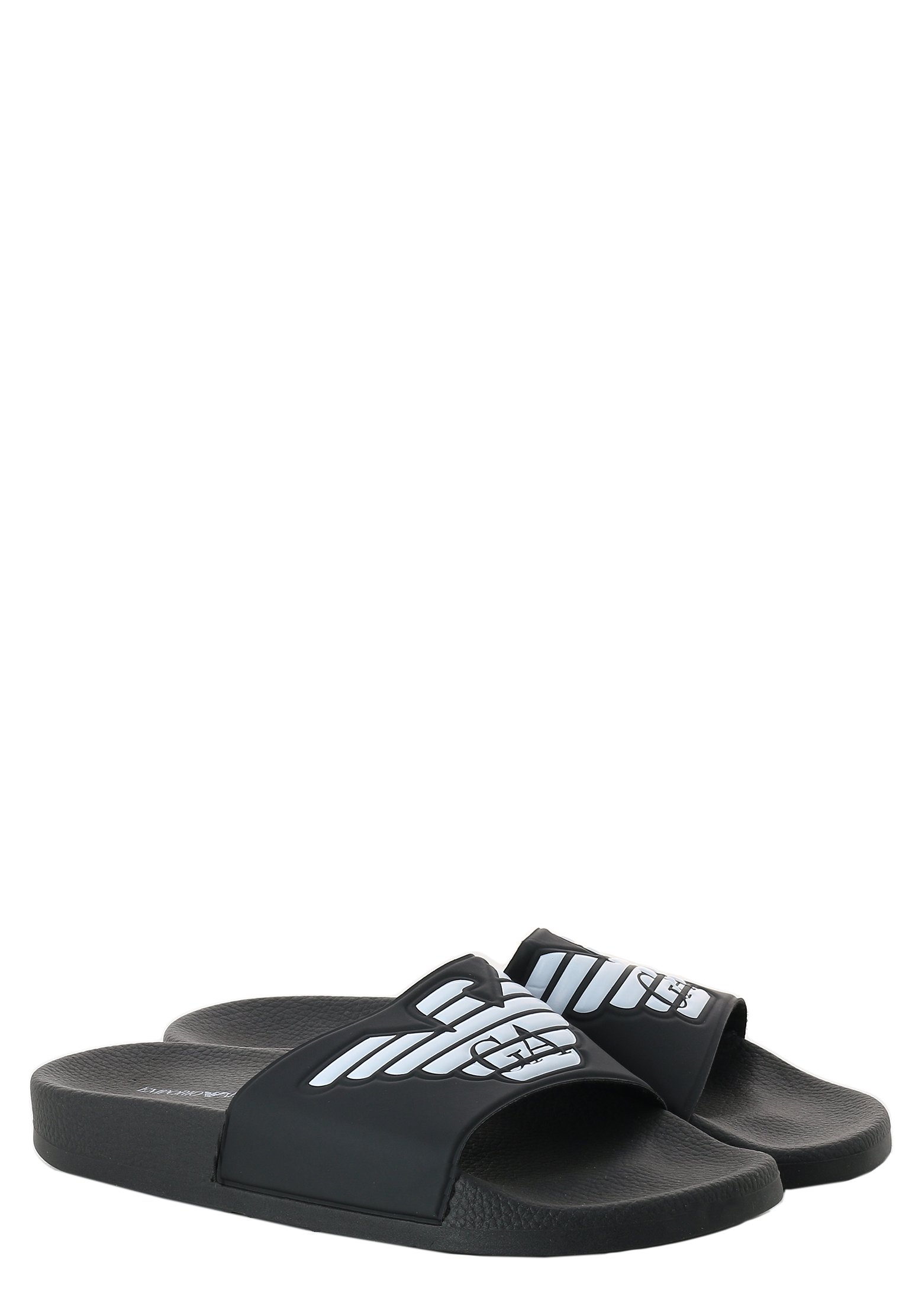 

Сланцы мужские Emporio Armani 105795 черные 40 EU, 105795