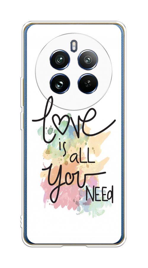 

Чехол на Realme 12 Pro/Realme 12 Pro Plus "Love is all you need", Белый;черный;зеленый, 2516250-1