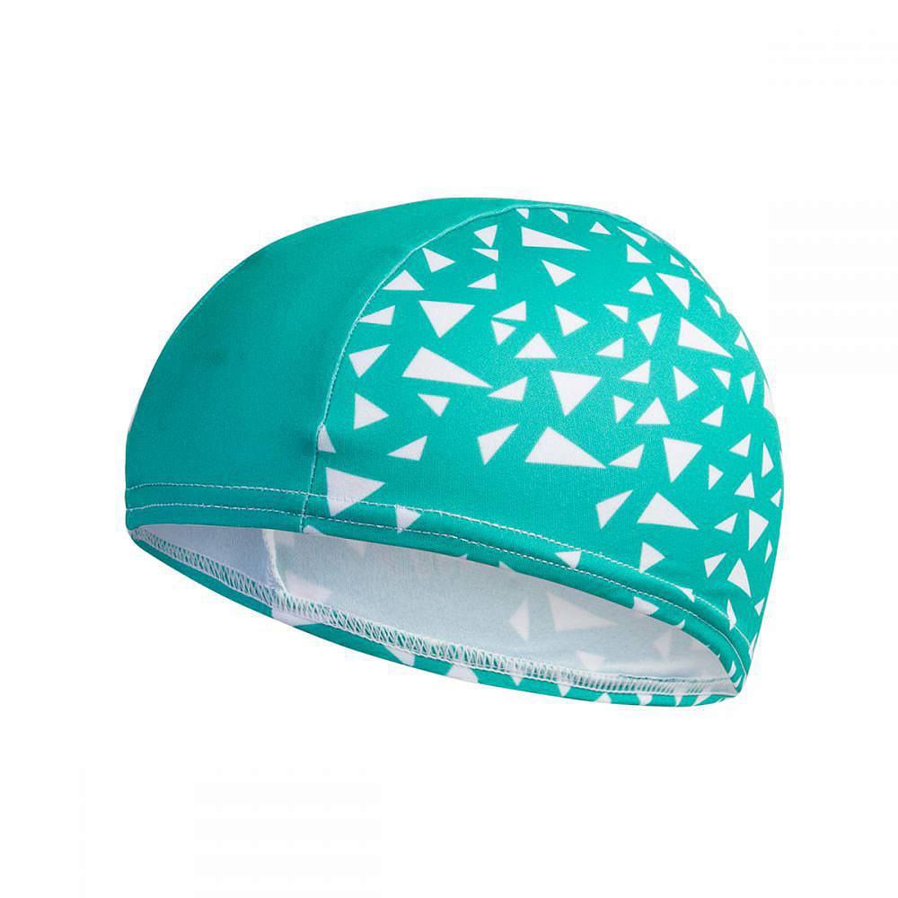 фото Шапочка для плавания speedo printed polyester cap jr turquoise