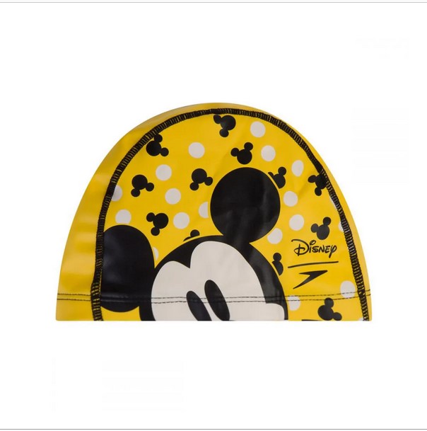 фото Шапочка для плавания speedo printed polyester cap jr yellow