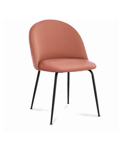 фото Стул mystere black, розовый stool group