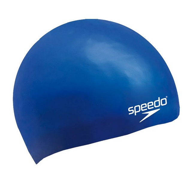 фото Шапочка для плавания speedo molded silicone cap jr blue