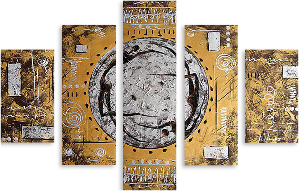 

Картина модульная на холсте Модулка Двое в луне 150x105 см, 3947
