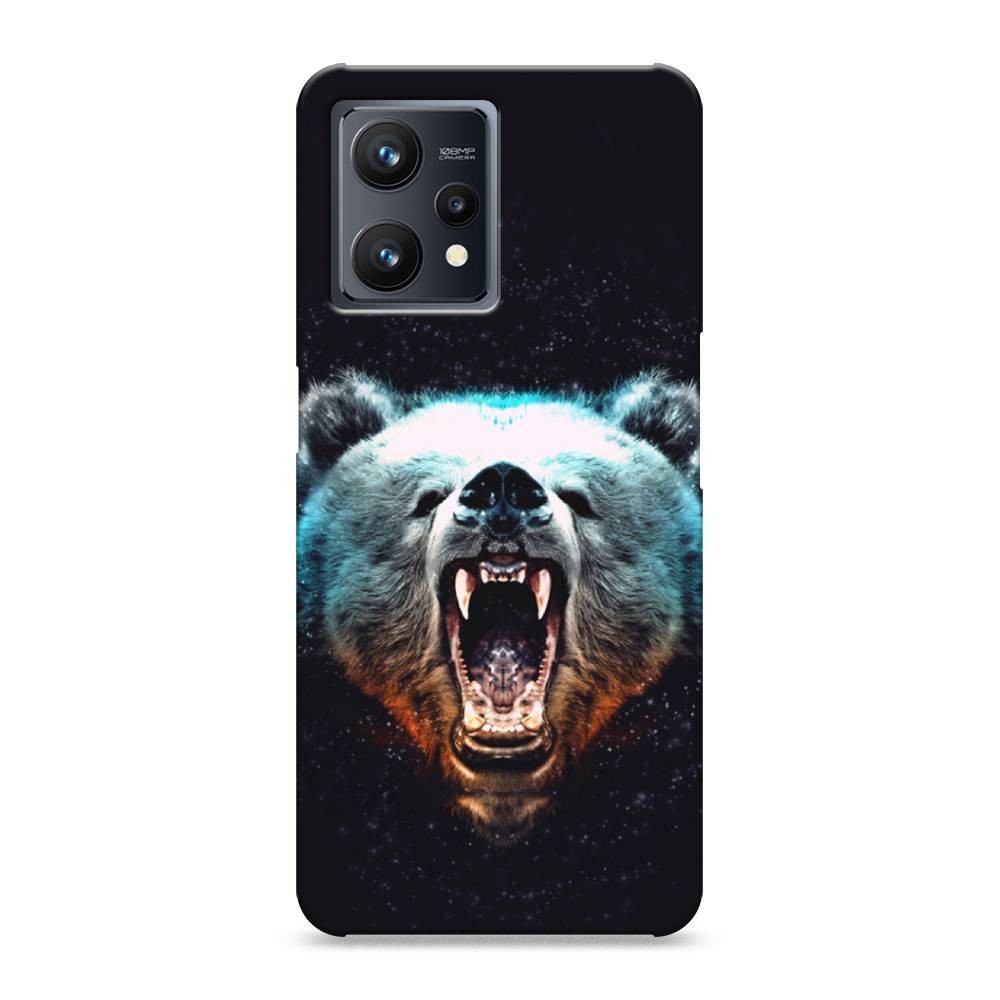 

Пластиковый чехол "Медведь" на Realme 9, 257220-1